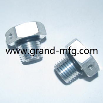 Hexagon Brass Breather Vent Plugs M18X1.5 M20X1.5