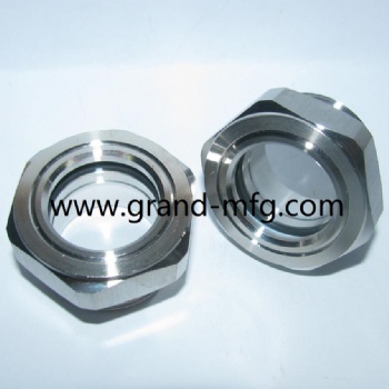 BSP thread steel nickel plated fused sight glass bitzer viewport sight glass