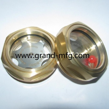 MNPT Reducers Gearbox Brass Oil Sight Glass