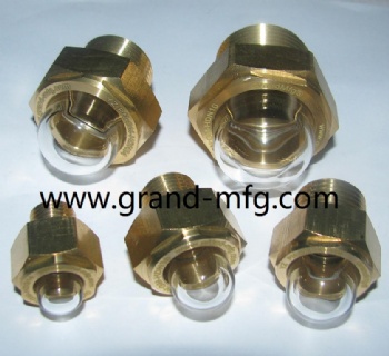 BSP brass oil level gauge view port sight glass supplied