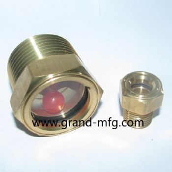 NPT THREAD 2 inch Brass oil level sight glass oil level indicators