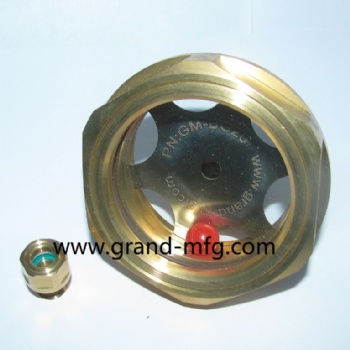 BSP thread brass fluid viewport sight glass window oil indicator
