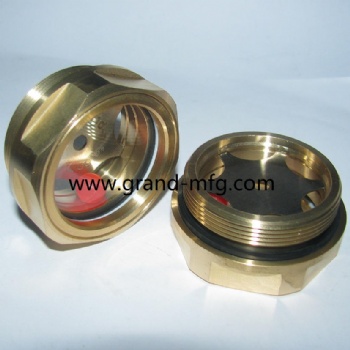 speed reducers steel oil sight glass fused glass oil level sight