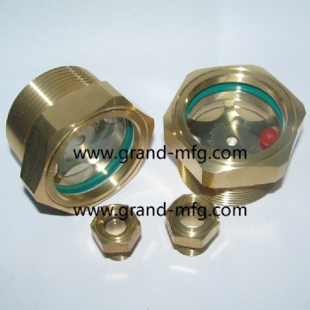 NPT1/4英寸螺纹减速机压缩机油位观察孔视镜油窗油位计