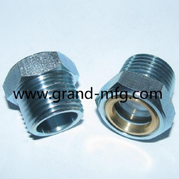 ANSI Pumps NPT Steel zinc plated oil level sight glass oil tank sight gauge